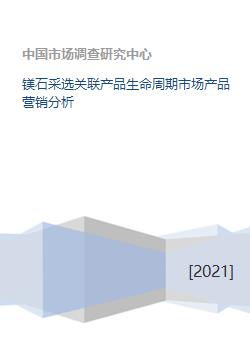 镁石采选关联产品生命周期市场产品营销分析