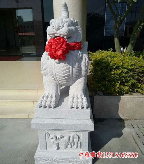 石雕十二生肖园林景观 毕节石材景观雕塑定制厂家