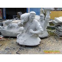 供应石雕人人雕刻 花岗岩石雕 石头雕刻工艺品
