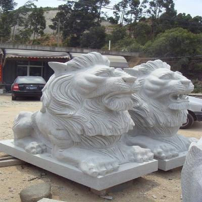 【石狮子石雕狮子 最新石雕狮子石雕狮子可定制/锦榕石材/】价格,厂家,金属工艺品-搜了网
