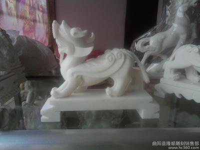 石雕麒麟摆件 供应麒麟雕像 石雕工艺品摆件 麒麟摆件