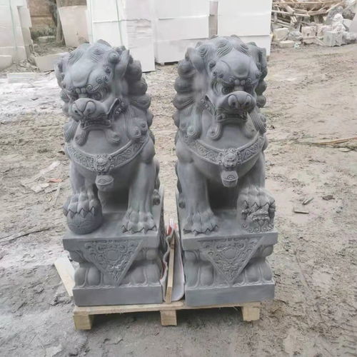 汉白玉狮子雕塑 厂子 门口石狮子