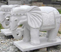 泉州石雕大象 传统工艺与现代审美的完美融合